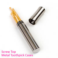 Custom Metal Toothpick Cases
